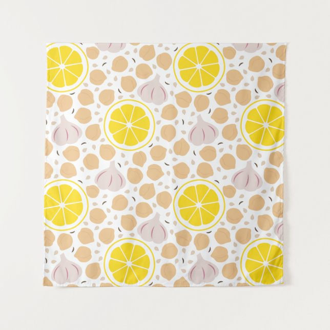 Tapete De Parede Hummus (Frente)