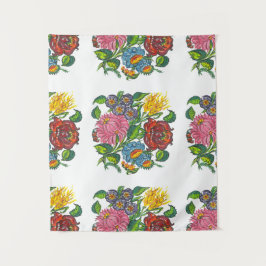 Tapete De Parede Húngaro Floral - kocsai motifs