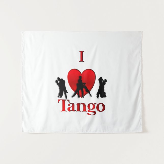 Tapete De Parede I Heart Tango (Frente (Horizontal))