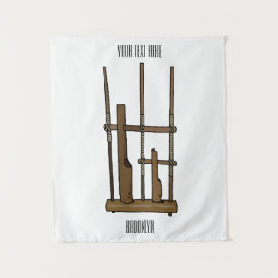 Tapete De Parede Imagem de desenhos angklung