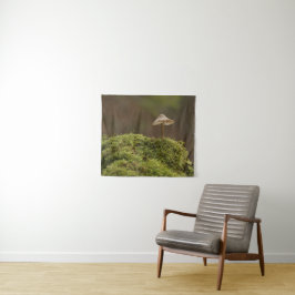 Tapete De Parede Impressão de Arte de Cogumelo Sereno na Floresta M