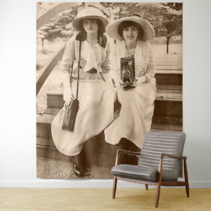 Tapete De Parede impressão de filmadoras de cerca de 1910