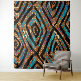 Tapete De Parede Impressão de Lama Africana