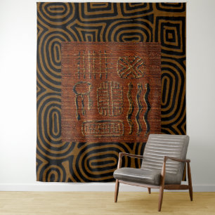 Tapete De Parede Impressão de Motif africano