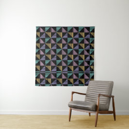 Tapete De Parede Impressão Geométrica Abstrata Elegante – Moderna e