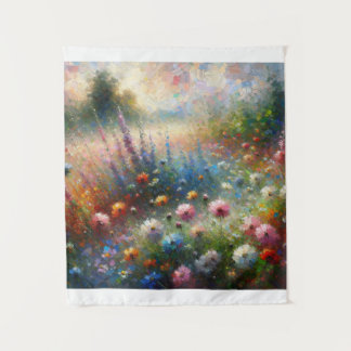Tapete De Parede Impressionista Meadow Mosaic