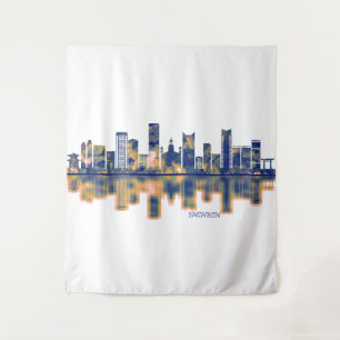 Tapete De Parede Incheon Skyline