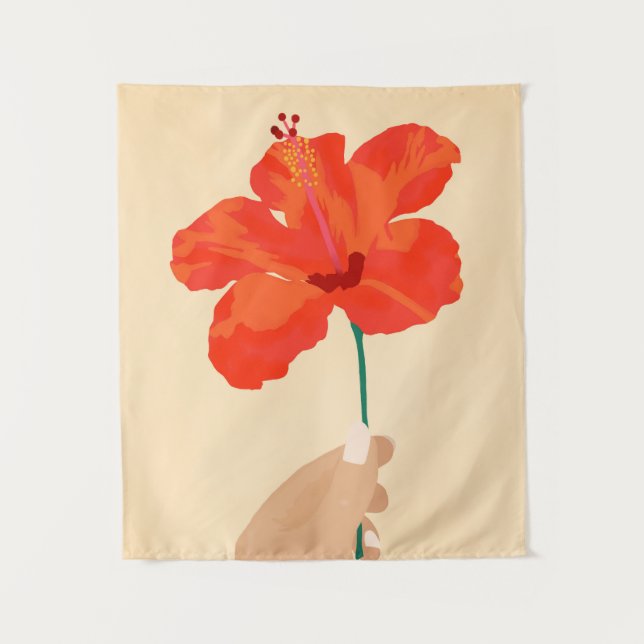 Tapete De Parede Infecção por Hibiscus (Frente)