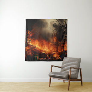 Tapete De Parede Inferno