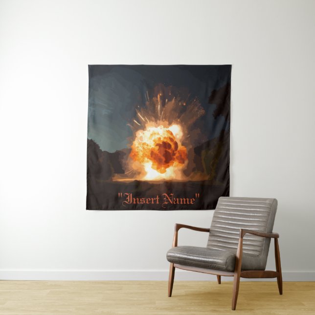 Tapete De Parede Inferno (In Situ)