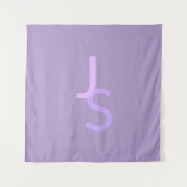 Tapete De Parede Iniciais Monogramáticas Sobrepostas Modernas | Rox