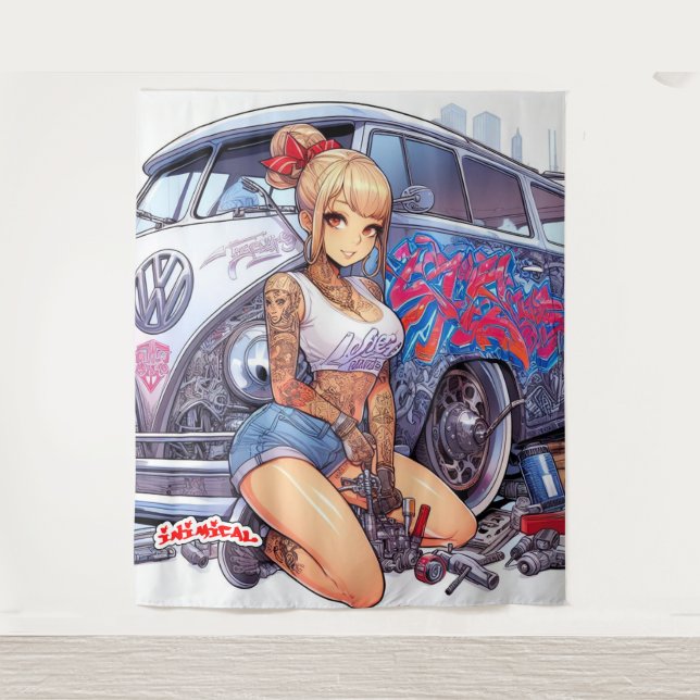 Tapete De Parede Inimical Lisa (Frente)