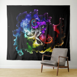 Tapete De Parede Inked Creation Tapestry