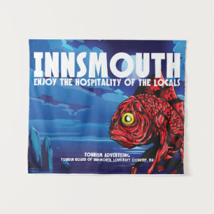 Tapete De Parede Innsmouth Viagens vintage Lovecraft