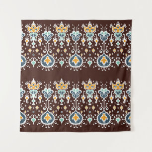 Tapete De Parede Inspiração Ikat: Elegância Oriental