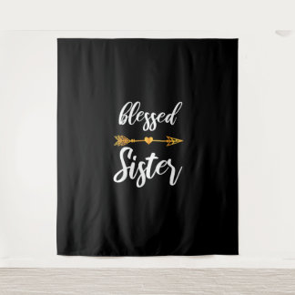 Tapete De Parede Irmã Abençoada Camisa Meninas Mulheres Família Gra