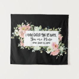 Tapete De Parede Isaiah 43:1 Eu Lhe Chamei pelo nome Bíblia Verse