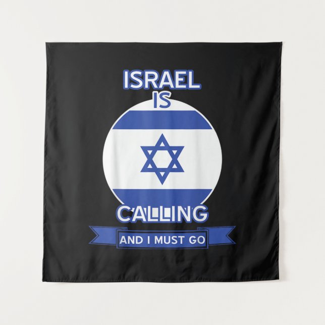 Tapete De Parede Israel Is Calling And I Must Go  (Frente)