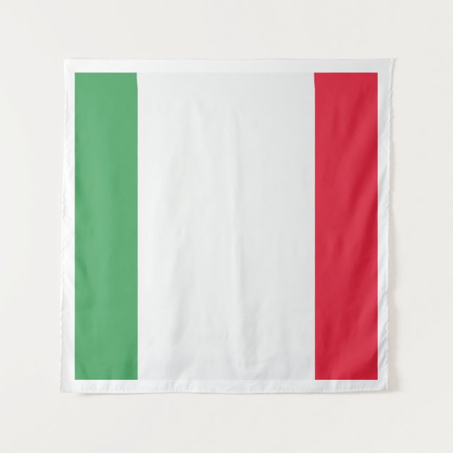Tapete De Parede Itália Flag Emblem (Frente)