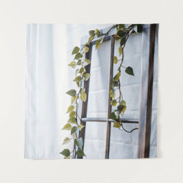Tapete De Parede Ivy Garland Tapestry 57in Square Nature Decor