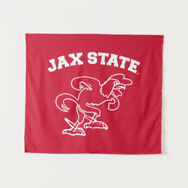 Tapete De Parede Jacksonville State University JAX State Gamecocks (Frente (Horizontal))