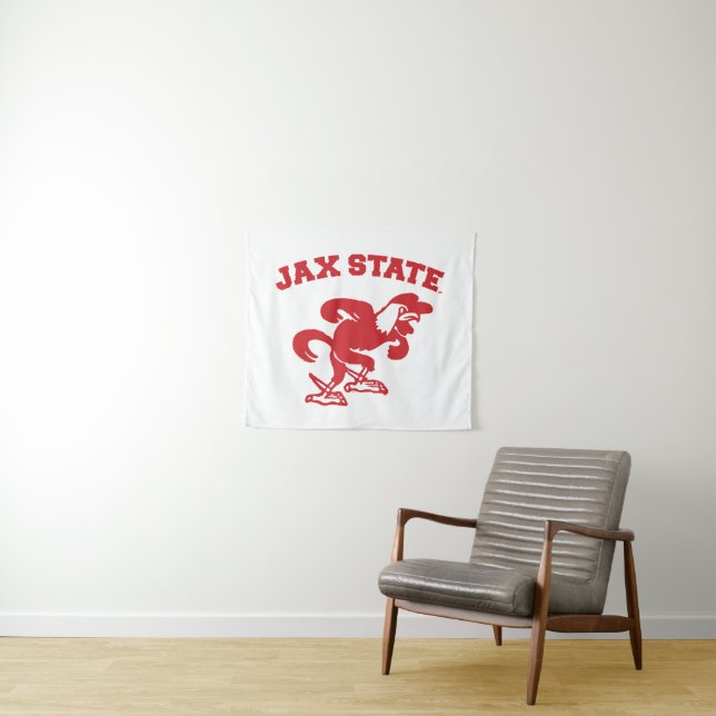 Tapete De Parede Jacksonville State University JAX State Gamecocks (In Situ (Horizontal))