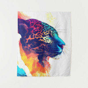 Tapete De Parede Jaguar Wild Nature - Pintura De Cor Animal