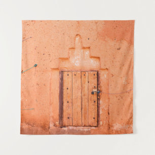 Tapete De Parede Janela fechada de madeira em casa tradicional marr