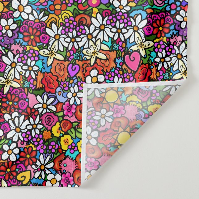 Tapete De Parede Jardim Alegre (Detalhe)