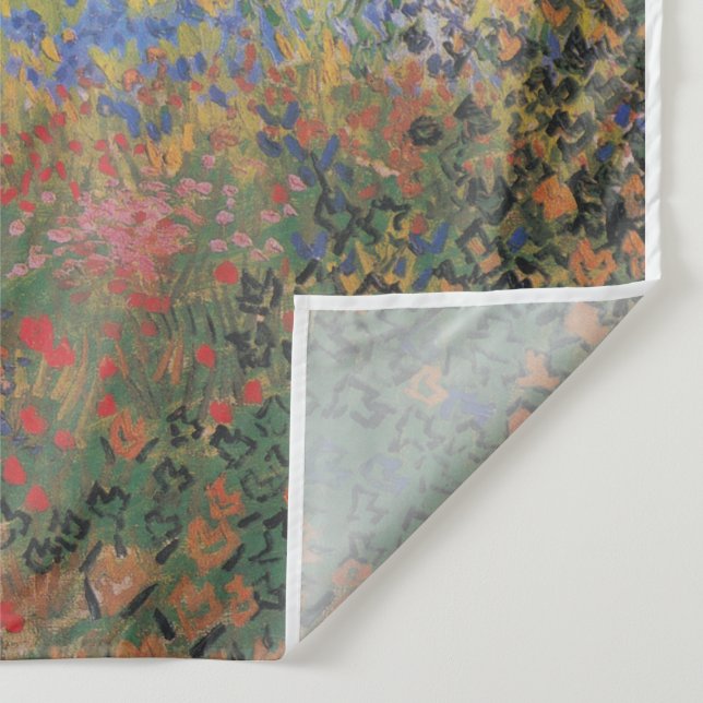 Tapete De Parede Jardim de Flores Vintage Van Gogh  (Detalhe)