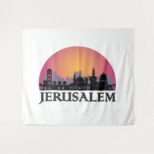 Tapete De Parede Jerusalém Skyline - Israel Viagem