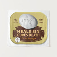 Jesus Cures Pílula - fé religiosa cristã Deus