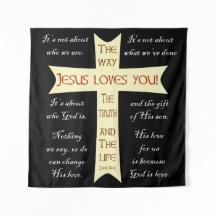 Jesus Loves You wall art