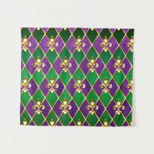 Tapete De Parede Jewelry Background Mardi Gras