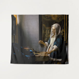 Tapete De Parede Johannes Vermeer - Mulher Equilibrando