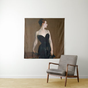 Tapete De Parede John Singer Sargent Retrato de Madame X Mal-humora