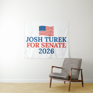 Tapete De Parede Josh Turek para Senado Eleição Iowa 2026
