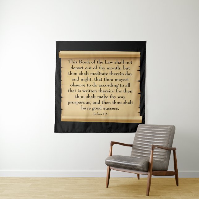 Tapete De Parede Joshua 1:8 (In Situ)
