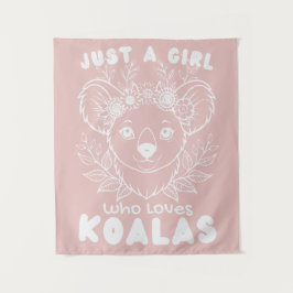 Tapete De Parede Just a Girl who Loves Koalas