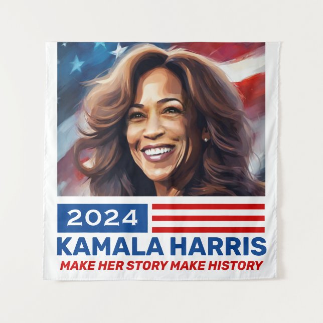 Tapete De Parede Kamala Harris 2024 para o Presidente Banners (Frente)