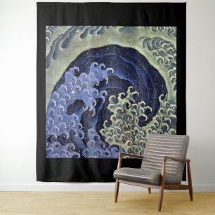 Tapete De Parede Katsushika Hokusai, Femenine Wave
