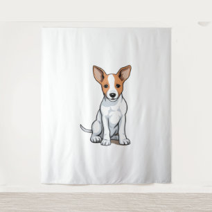 Tapete De Parede Kawaii Basenji Puppy