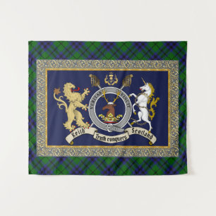 Tapete De Parede Keith Clan Crachá & Tartan