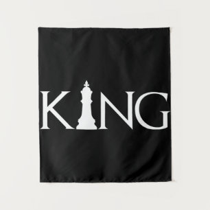 Tapete De Parede King Chess Piece Halloween Figurume Chess Lover