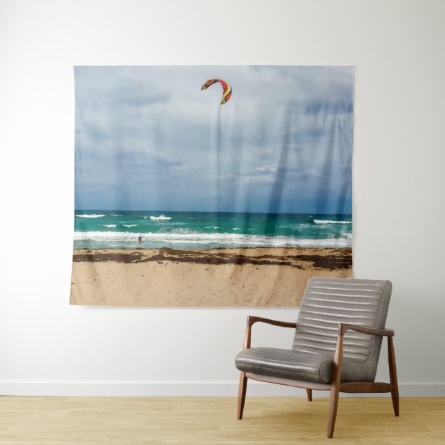 Tapete De Parede Kitesurfing, Júpiter Beach (In Situ (Horizontal))