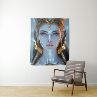 Tapete De Parede Kleopatra Schönheit – Bemalte Porzellan Figur