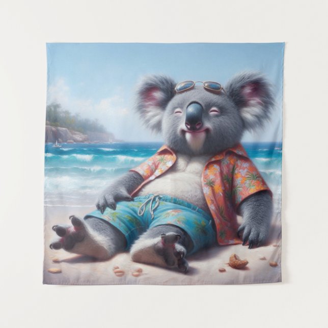 Tapete De Parede Koala Beach (Frente)