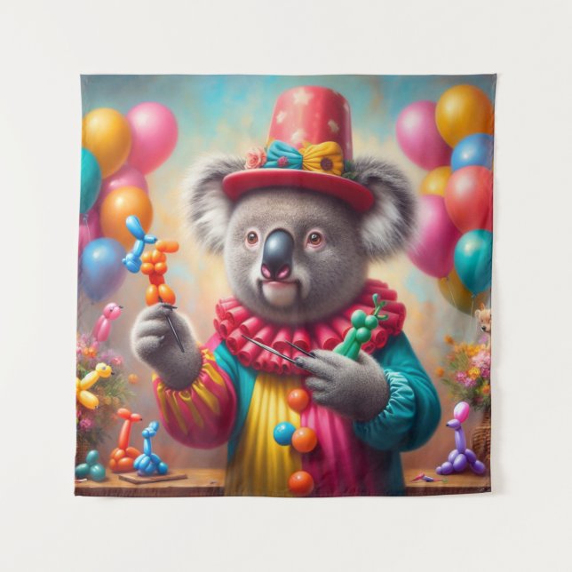 Tapete De Parede Koala Clown (Frente)