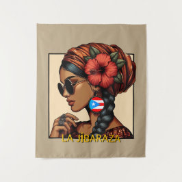 Tapete De Parede La Jíbaraza 2 – Arte Jíbara Porto-Riquenha • Boric
