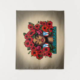 Tapete De Parede La Jíbaraza 7 – Puerto Rican Jíbara Art • Boricua